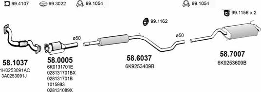 ASSO ART3763 - Exhaust System car-mod.net