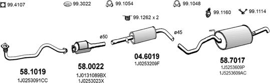 ASSO ART2559 - Exhaust System car-mod.net