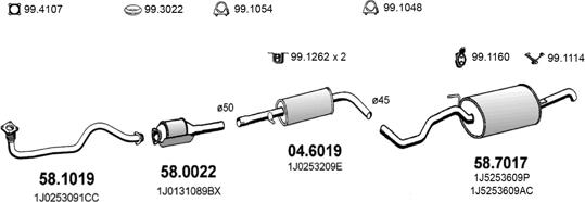 ASSO ART2577 - Exhaust System car-mod.net