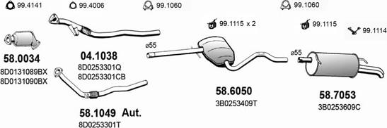 ASSO ART2657 - Exhaust System car-mod.net
