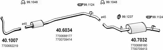 ASSO ART2098 - Exhaust System car-mod.net