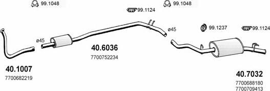 ASSO ART2104 - Exhaust System car-mod.net