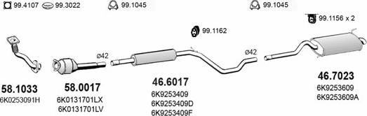 ASSO ART2290 - Exhaust System car-mod.net