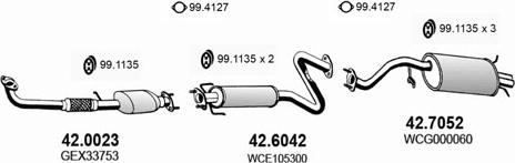 ASSO ART2218 - Exhaust System car-mod.net