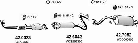ASSO ART2217 - Exhaust System car-mod.net