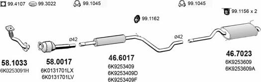 ASSO ART2289 - Exhaust System car-mod.net