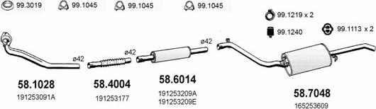 ASSO ART2718 - Exhaust System car-mod.net
