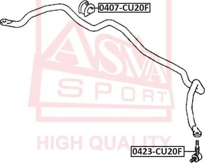 ASVA 0423-CU20F - Rod / Strut, stabiliser car-mod.net
