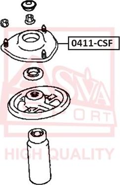 ASVA 0411-CSF - Top Strut Mounting car-mod.net