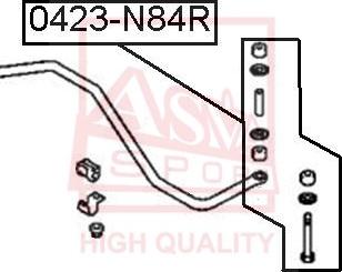 ASVA 0423-N84R - Rod / Strut, stabiliser car-mod.net