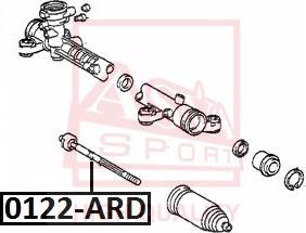 ASVA 0122-ARD - Inner Tie Rod, Axle Joint car-mod.net