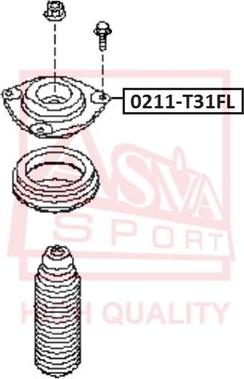 ASVA 0211-T31FL - Top Strut Mounting car-mod.net