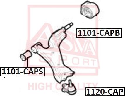 ASVA 1120-CAP - Ball Joint car-mod.net