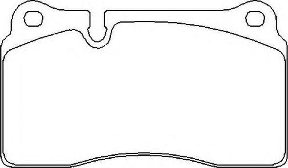 ASVA AKD-0531 - Brake Pad Set, disc brake car-mod.net