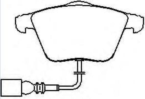 ASVA AKD-0616 - Brake Pad Set, disc brake car-mod.net