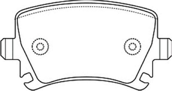 ASVA AKD-0349 - Brake Pad Set, disc brake car-mod.net