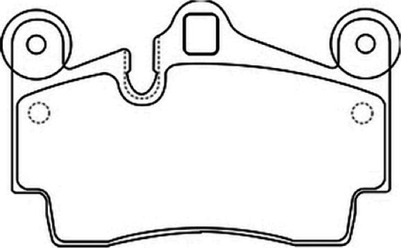 ASVA AKD-0347 - Brake Pad Set, disc brake car-mod.net