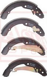 ASVA AKS-23204 - Drum Brake Shoe Set car-mod.net