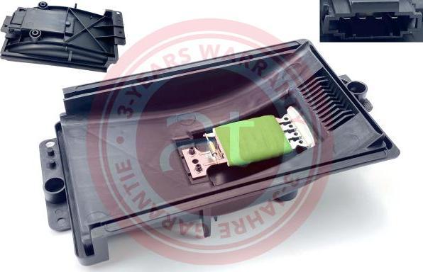 at autoteile germany at14053 - Resistor, interior blower car-mod.net