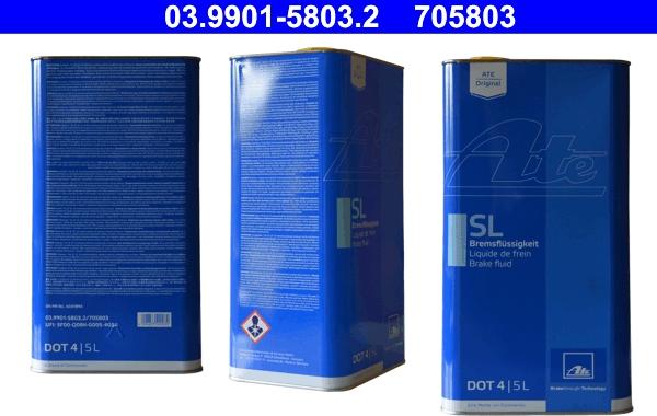 ATE 03.9901-5803.2 - Brake Fluid car-mod.net