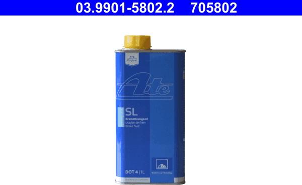 ATE 03.9901-5802.2 - Brake Fluid car-mod.net