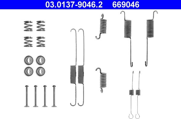 ATE 03.0137-9046.2 - Accessory Kit, brake shoes car-mod.net
