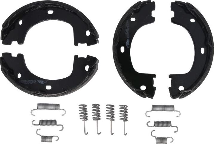 ATE 03.0137-4008.2 - Brake Shoe Set, parking brake car-mod.net