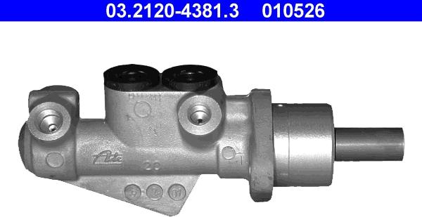 ATE 03.2120-4381.3 - Brake Master Cylinder car-mod.net