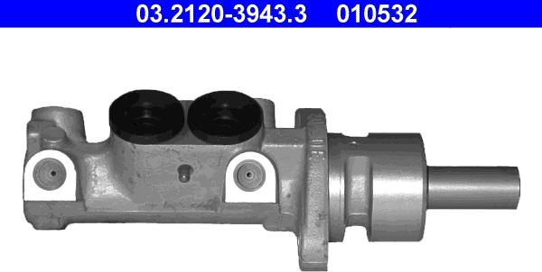 ATE 03.2120-3943.3 - Brake Master Cylinder car-mod.net