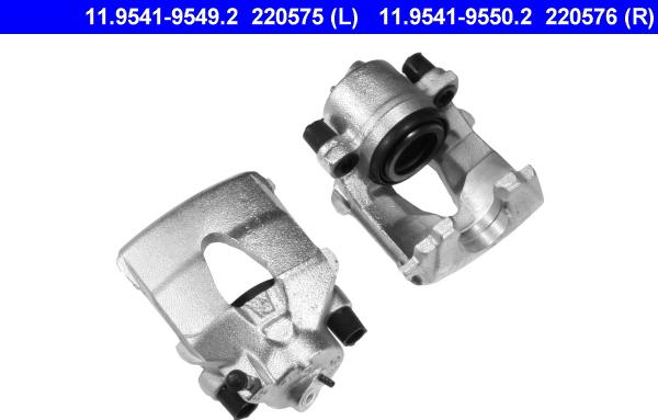 ATE 11.9541-9549.2 - Brake Caliper car-mod.net