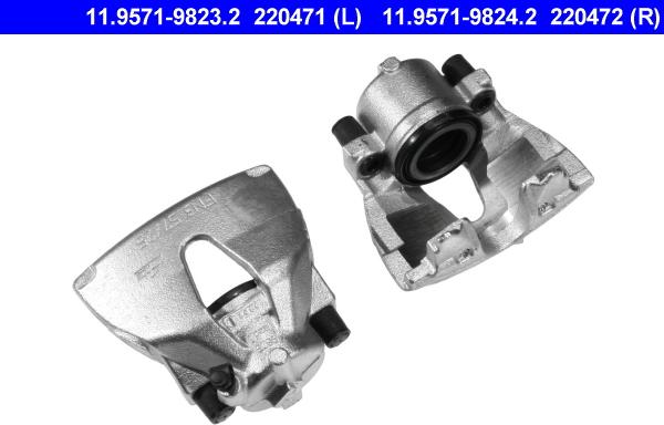 ATE 11.9571-9823.2 - Brake Caliper car-mod.net