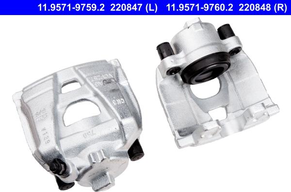 ATE 11.9571-9760.2 - Brake Caliper car-mod.net