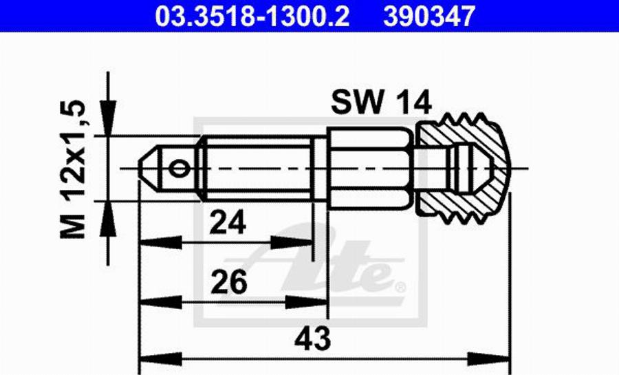 ATE 11.9601-9721.2 - Brake Caliper car-mod.net