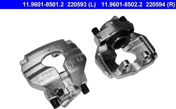 ATE 11.9601-8501.2 - Brake Caliper car-mod.net