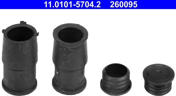 ATE 11.0101-5704.2 - Guide Sleeve Kit, brake caliper car-mod.net