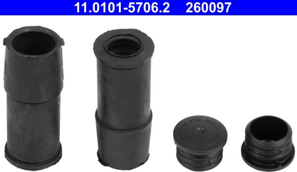 ATE 11.0101-5706.2 - Guide Sleeve Kit, brake caliper car-mod.net