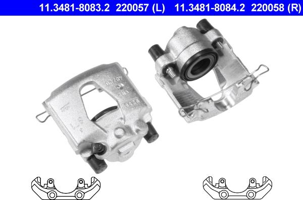 ATE 11.3481-8084.2 - Brake Caliper car-mod.net
