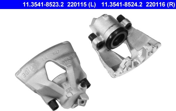 ATE 11.3541-8524.2 - Brake Caliper car-mod.net