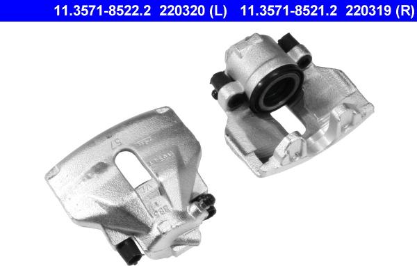 ATE 11.3571-8521.2 - Brake Caliper car-mod.net