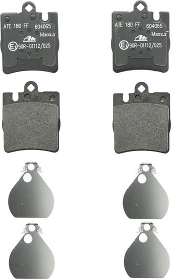ATE 13.0460-4065.2 - Brake Pad Set, disc brake car-mod.net