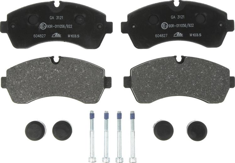 ATE 13.0460-4827.2 - Brake Pad Set, disc brake car-mod.net