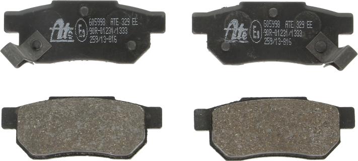 ATE 13.0460-5998.2 - Brake Pad Set, disc brake car-mod.net