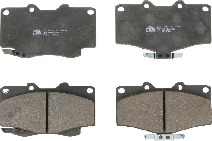 ATE 13.0460-5992.2 - Brake Pad Set, disc brake car-mod.net