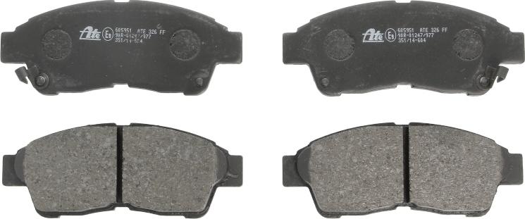 ATE 13.0460-5951.2 - Brake Pad Set, disc brake car-mod.net