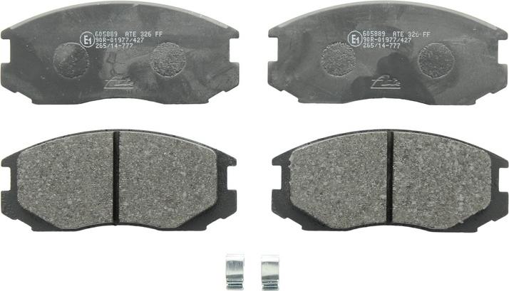 ATE 13.0460-5889.2 - Brake Pad Set, disc brake car-mod.net