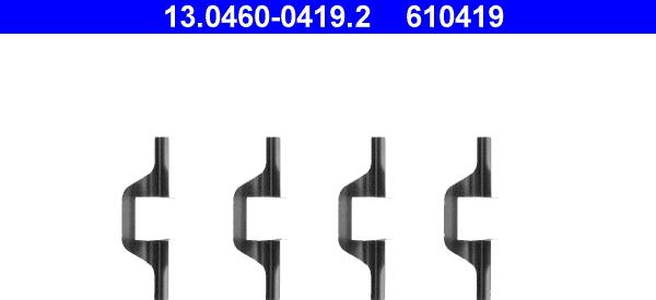 ATE 13.0460-0419.2 - Accessory Kit for disc brake Pads car-mod.net