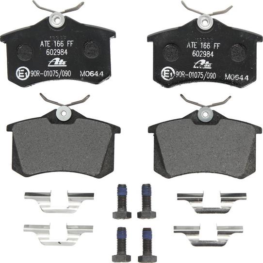 ATE 13.0460-2984.2 - Brake Pad Set, disc brake car-mod.net