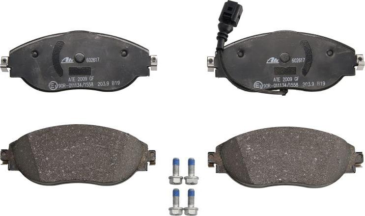 ATE 13.0460-2617.2 - Brake Pad Set, disc brake car-mod.net