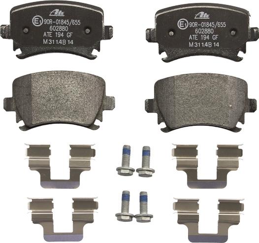 ATE 13.0460-2880.2 - Brake Pad Set, disc brake car-mod.net