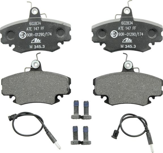 ATE 13.0460-2834.2 - Brake Pad Set, disc brake car-mod.net